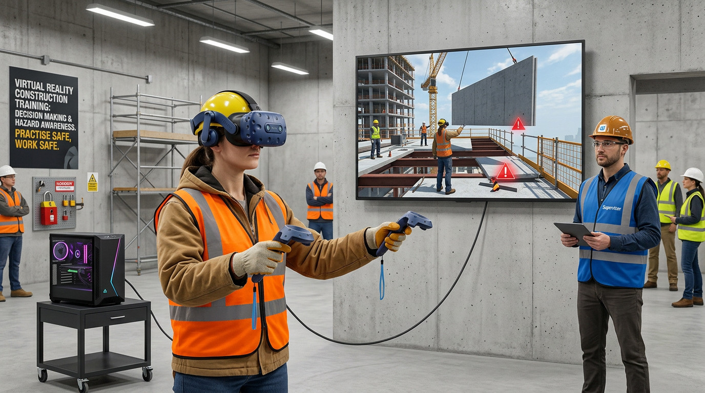 How Virtual Reality Is Helping Construction Teams Practise High-Risk Decisions Safely