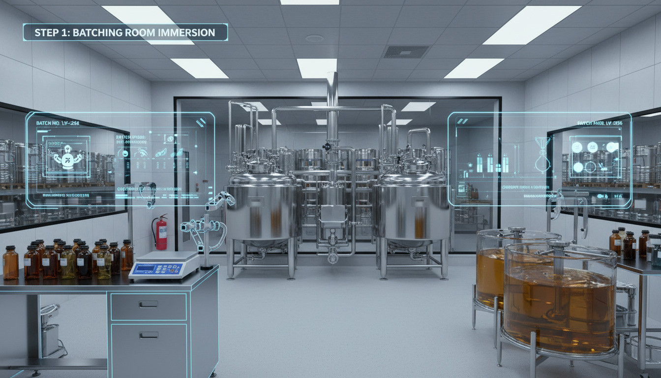 VR SOP Training for Luxury Fragrance Manufacturing