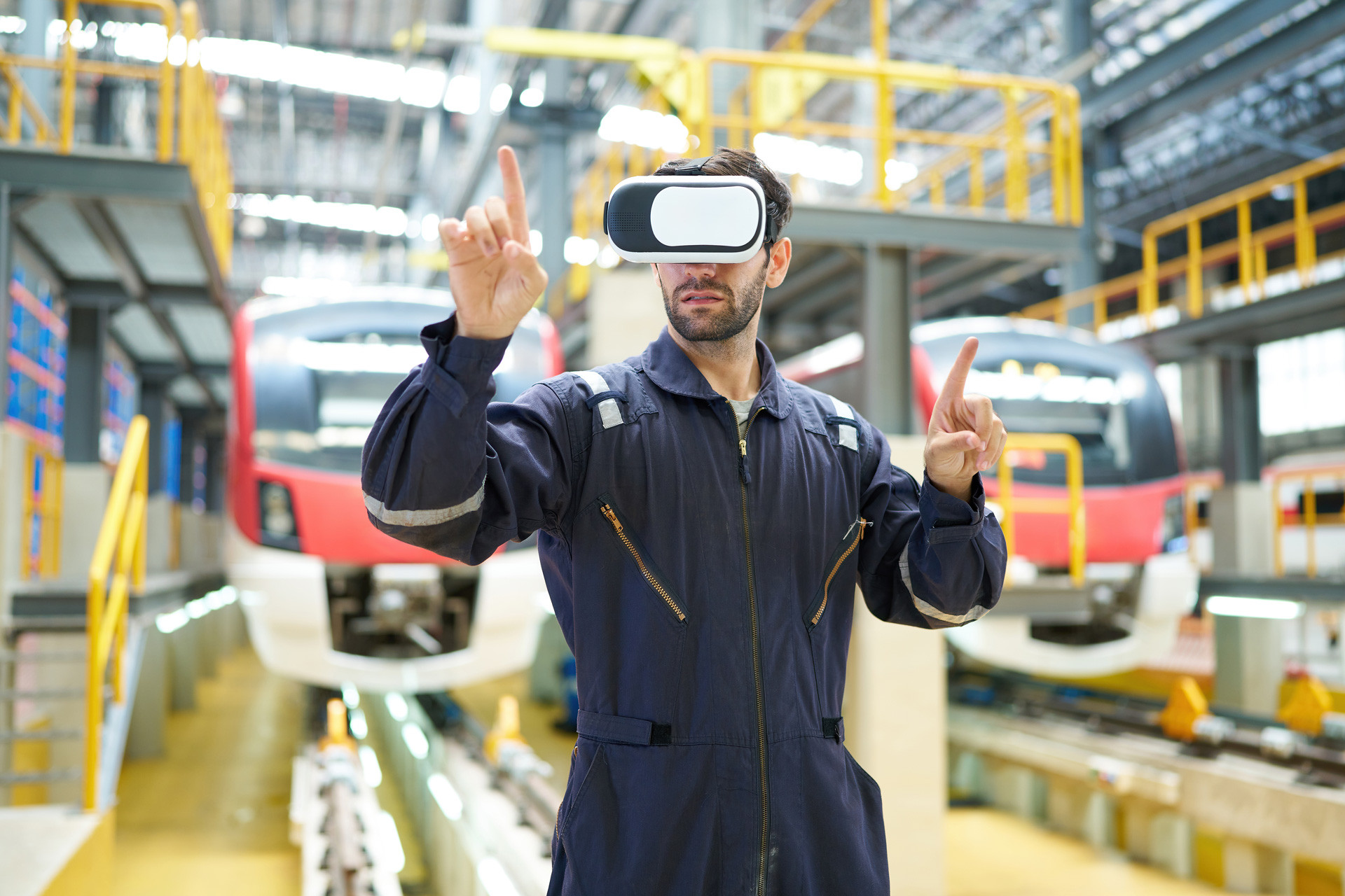 VR SOP Training for Rail Rolling Stock Manufacturing