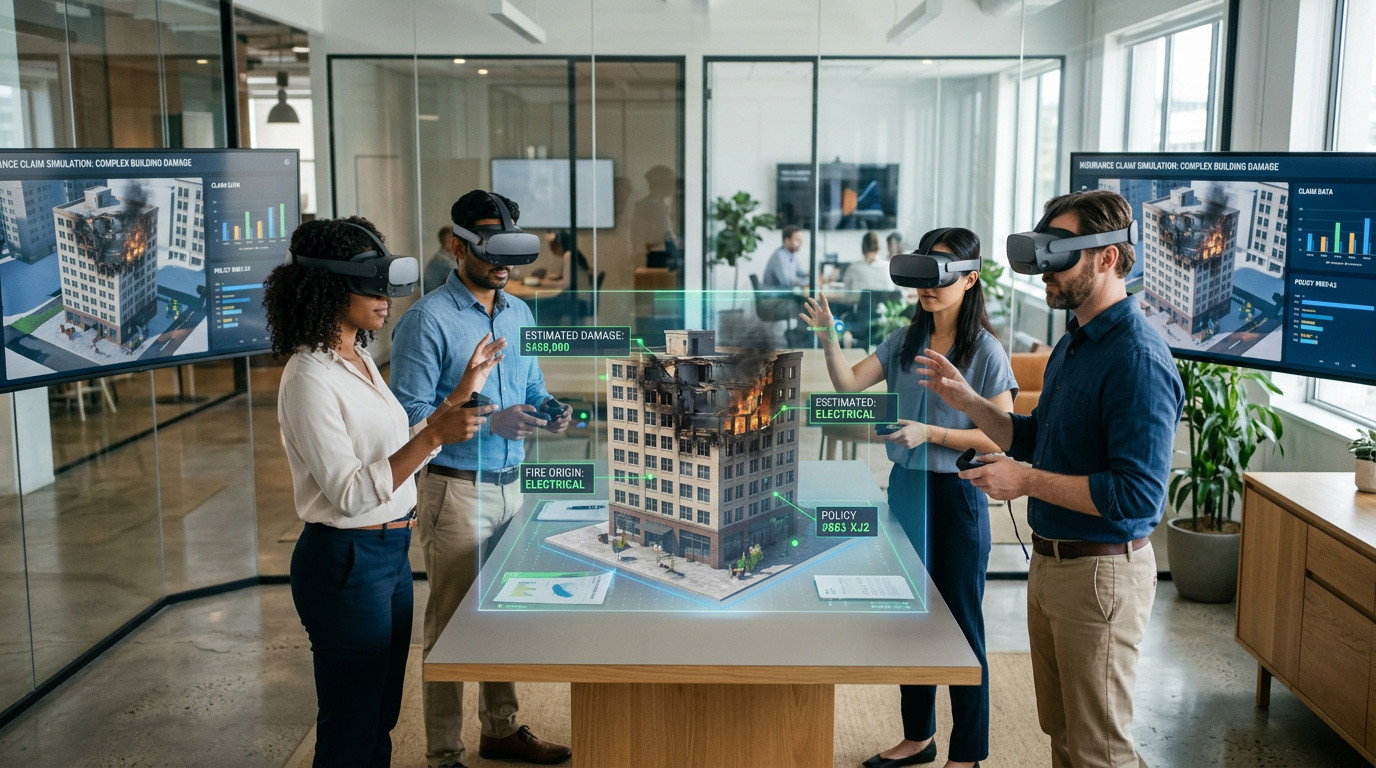 How Virtual Reality Could Help Insurance Teams Rebuild Claims Knowledge Faster