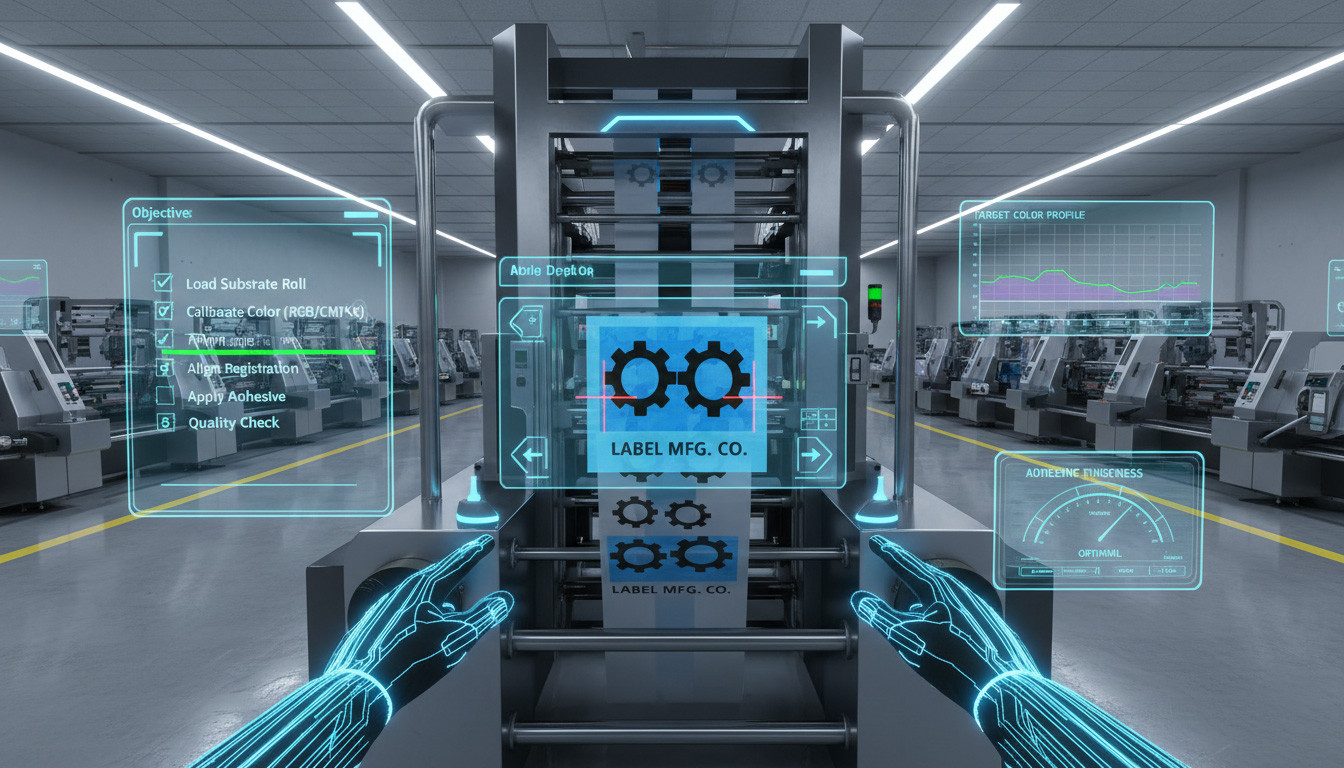 VR SOP Training for Label Manufacturing