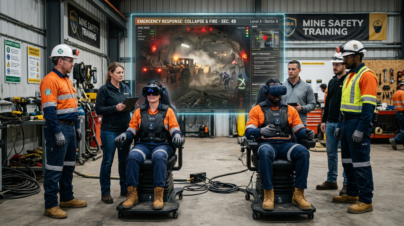 VR SOP Training for Mining: Practising Hazardous Work Without Entering the Hazard