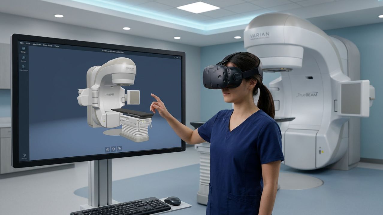 Radiation Sim Radiation Oncology VR Training for Treatment Planning and Linac ...