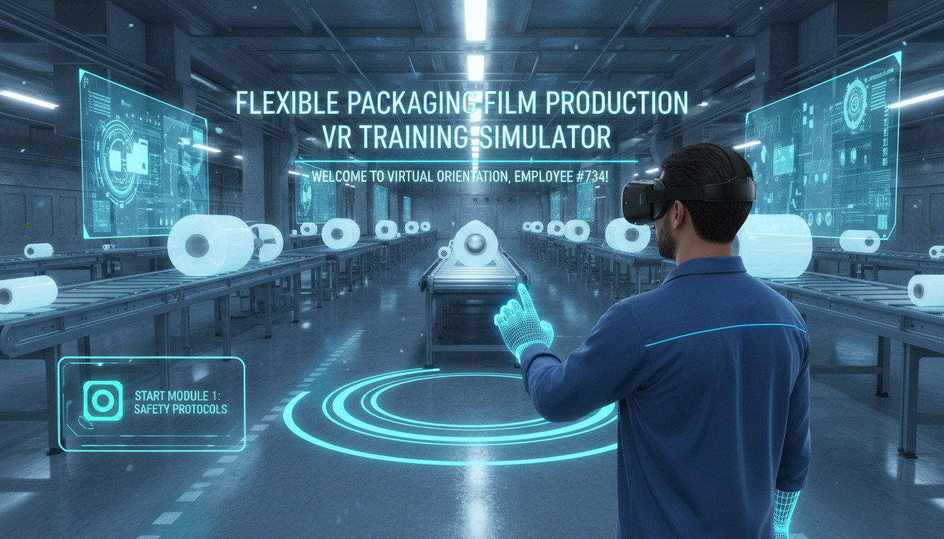 VR SOP Training for Flexible Packaging Film Production