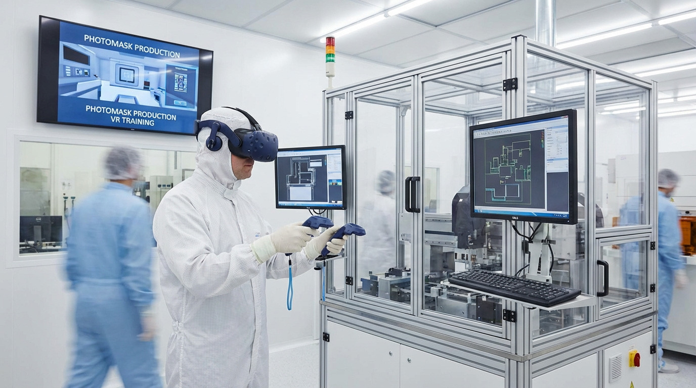 VR SOP Training for Photomask Manufacturing
