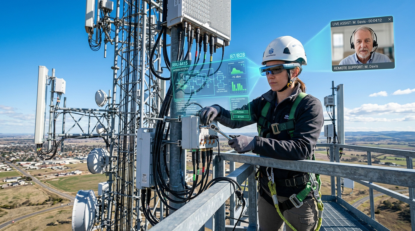 How Augmented Reality Could Support Telecommunications Through Field Service, Training and Customer Experience