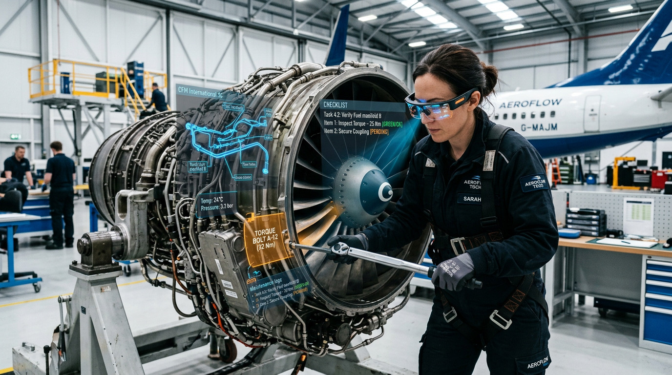 How Augmented Reality Is Creating Smarter Aerospace Workflows From Training to Live Support