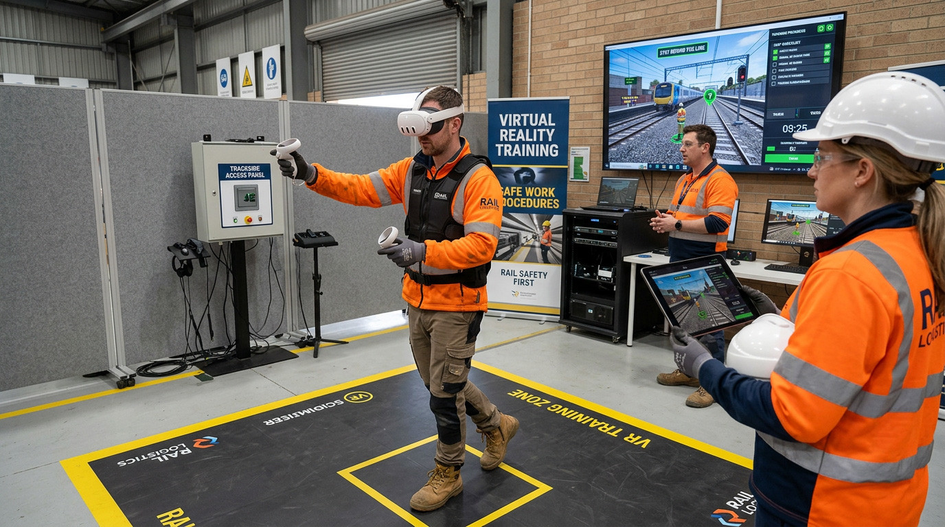 VR SOP Training for Rail Teams: Practising Procedures Near Live Infrastructure