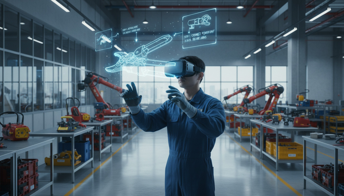 VR SOP Training for Fire & Rescue Equipment Manufacturing