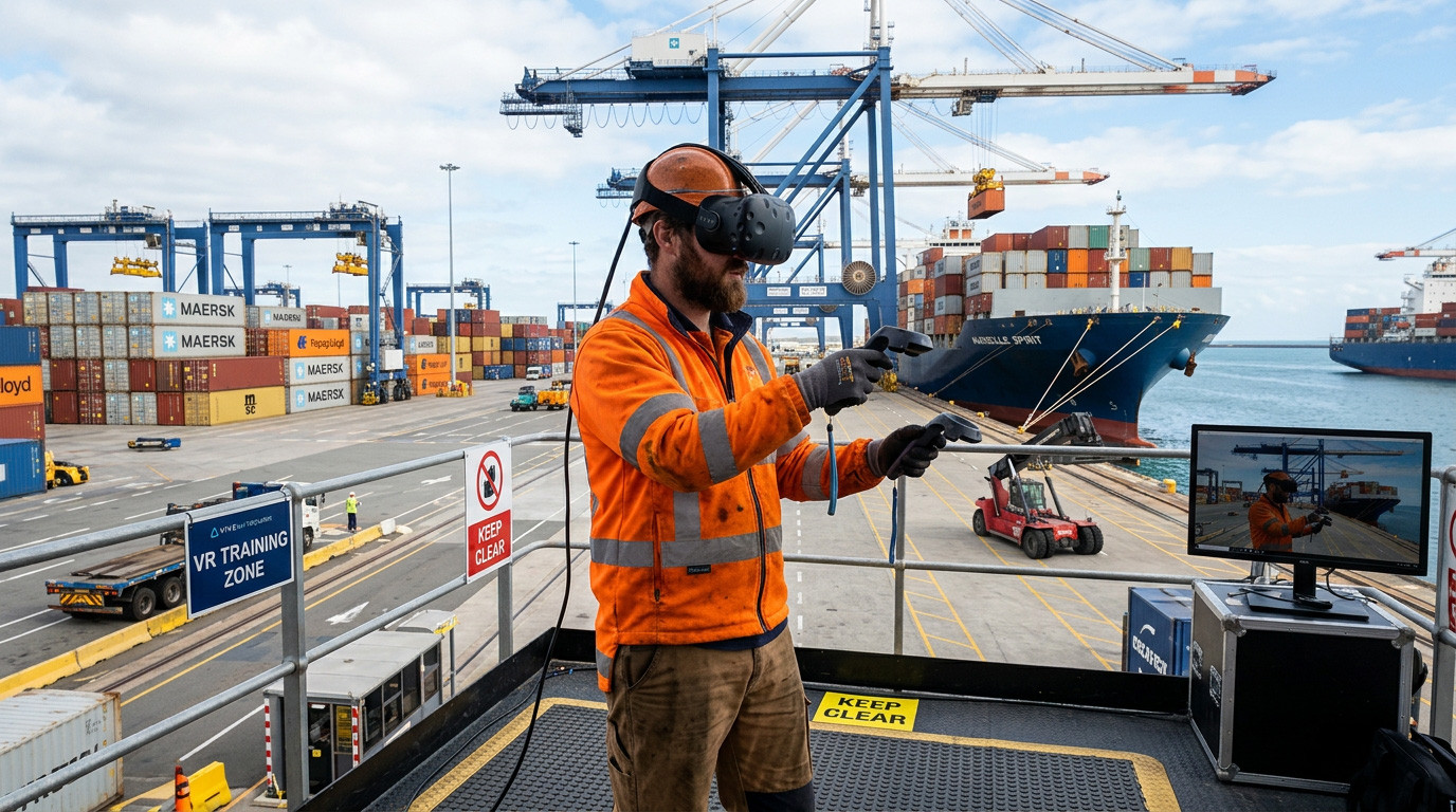 VR SOP Training for Ports: Safer Cargo Handling Before the First Shift