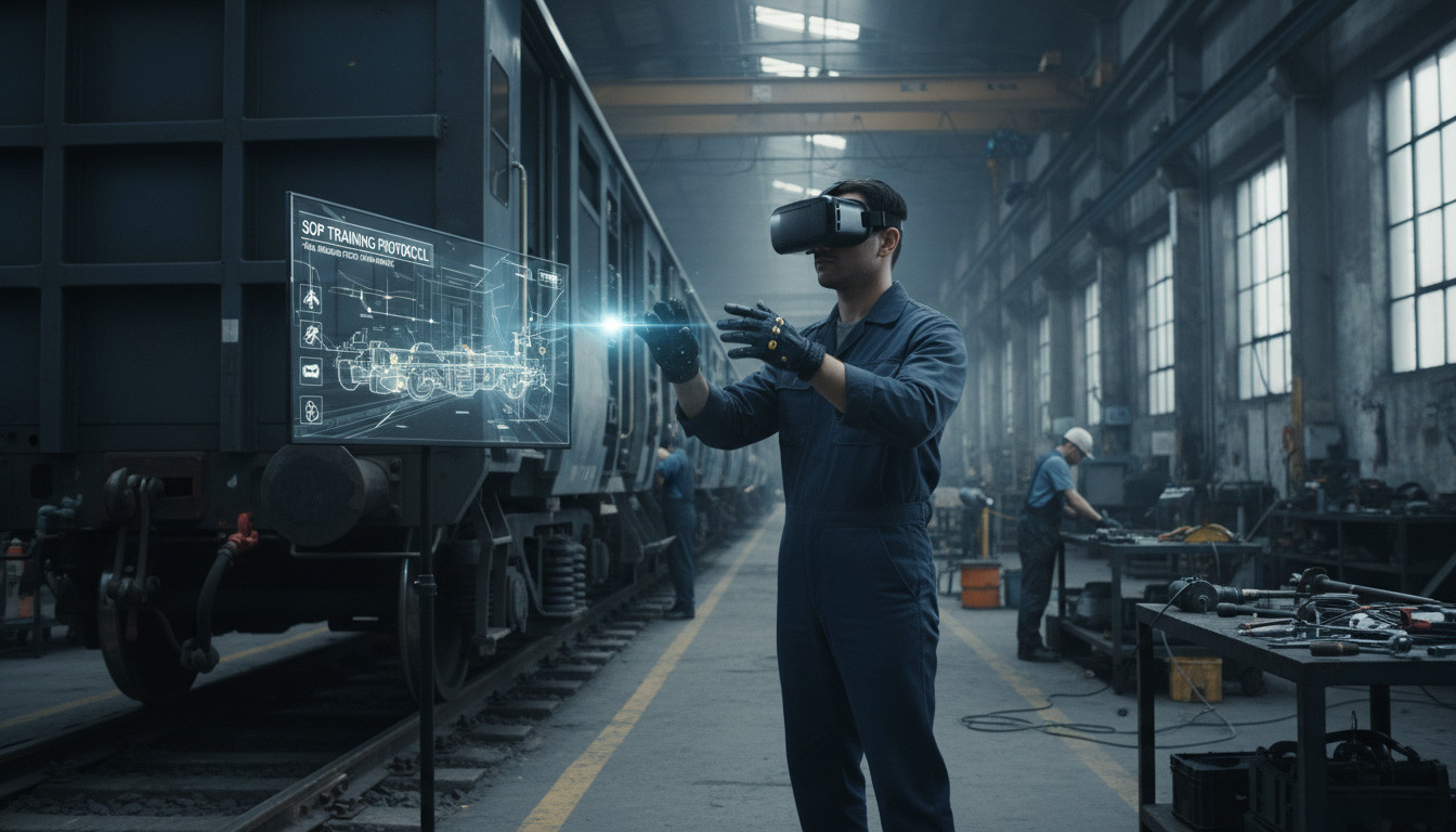 VR SOP Training for Rail Rolling Stock Depots