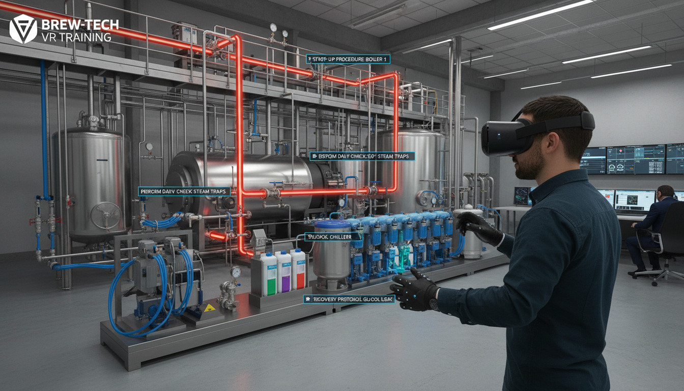 VR SOP Training for Brewing Utilities & Plant Services