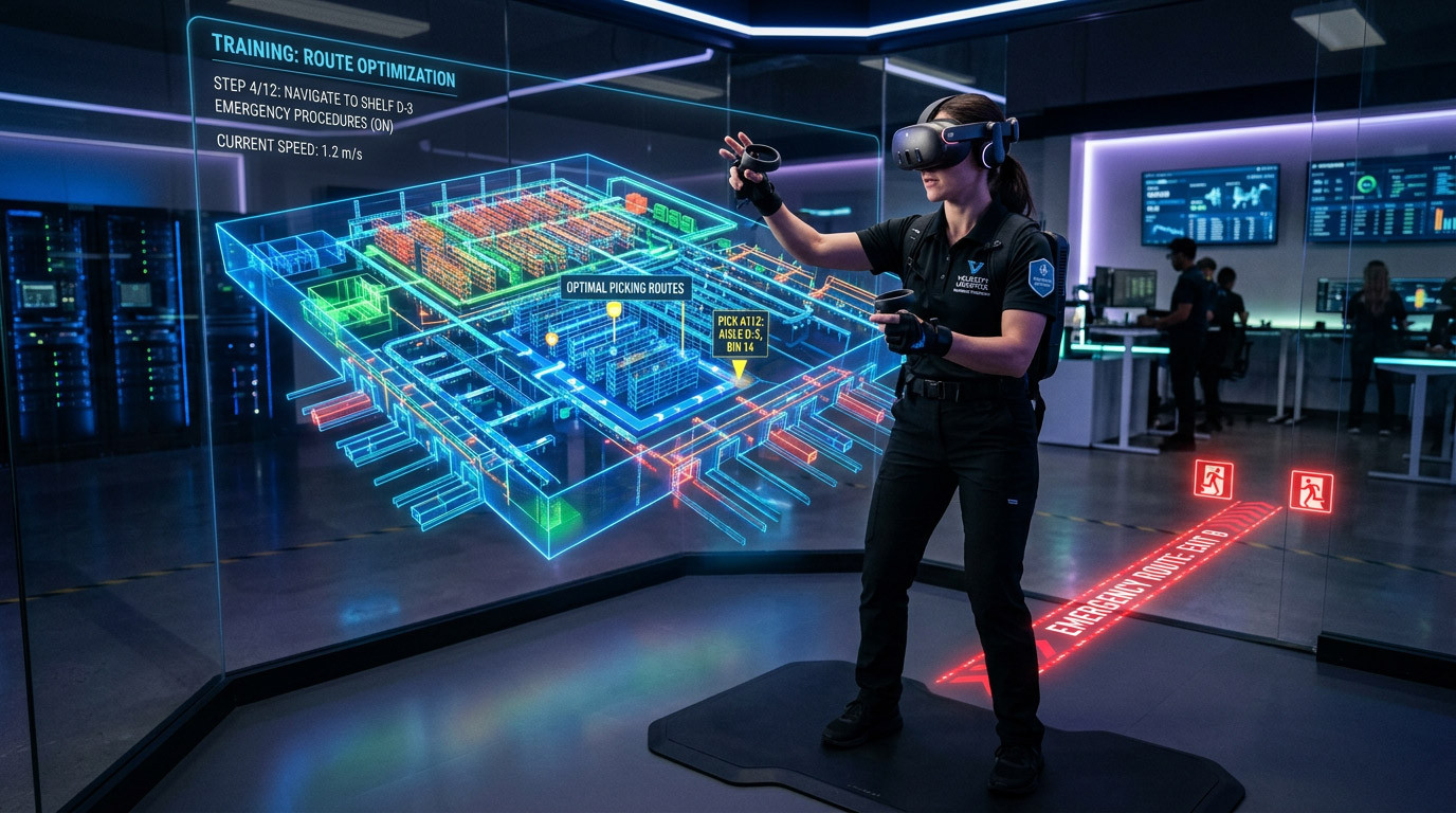 Digital Twins for Distribution Centres: Turning Layouts into Training Tools