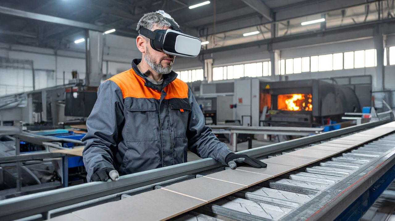 Luxury Ceramic Tile Manufacturing: Digital SOP Systems for Dust & Heat Safety