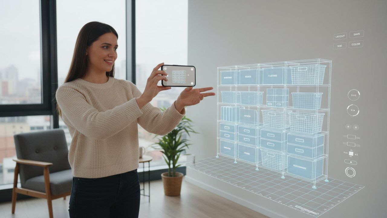 Strorage Management Program With Visual Smart Storage Visualisation AR for Optimised Space Planning | Spark ...