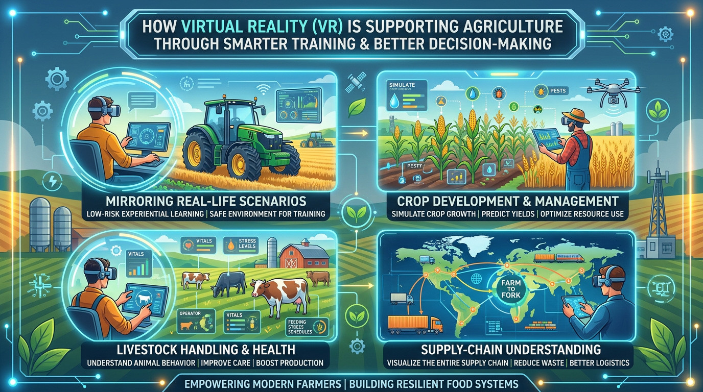 How Virtual Reality Is Supporting Agriculture Through Smarter Training and Better Decision-Making