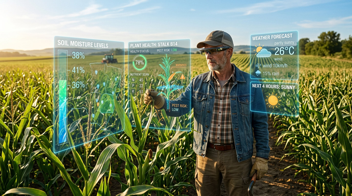 How Augmented Reality Could Turn Agricultural Data Into Practical Decisions in the Field