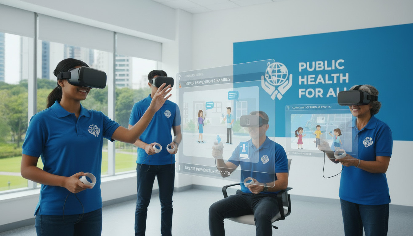 Community Health Training in VR: Revolutionising Health Education and Engagement
