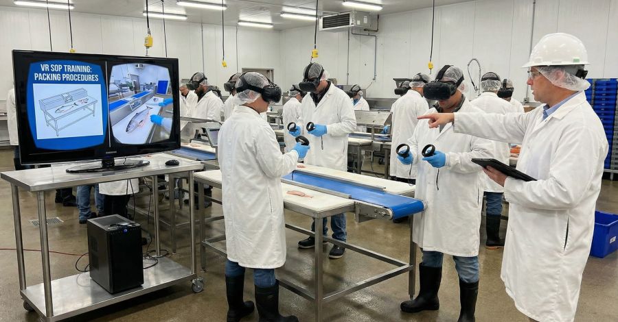 VR SOP Training for Seafood Processing & Packing | Spark