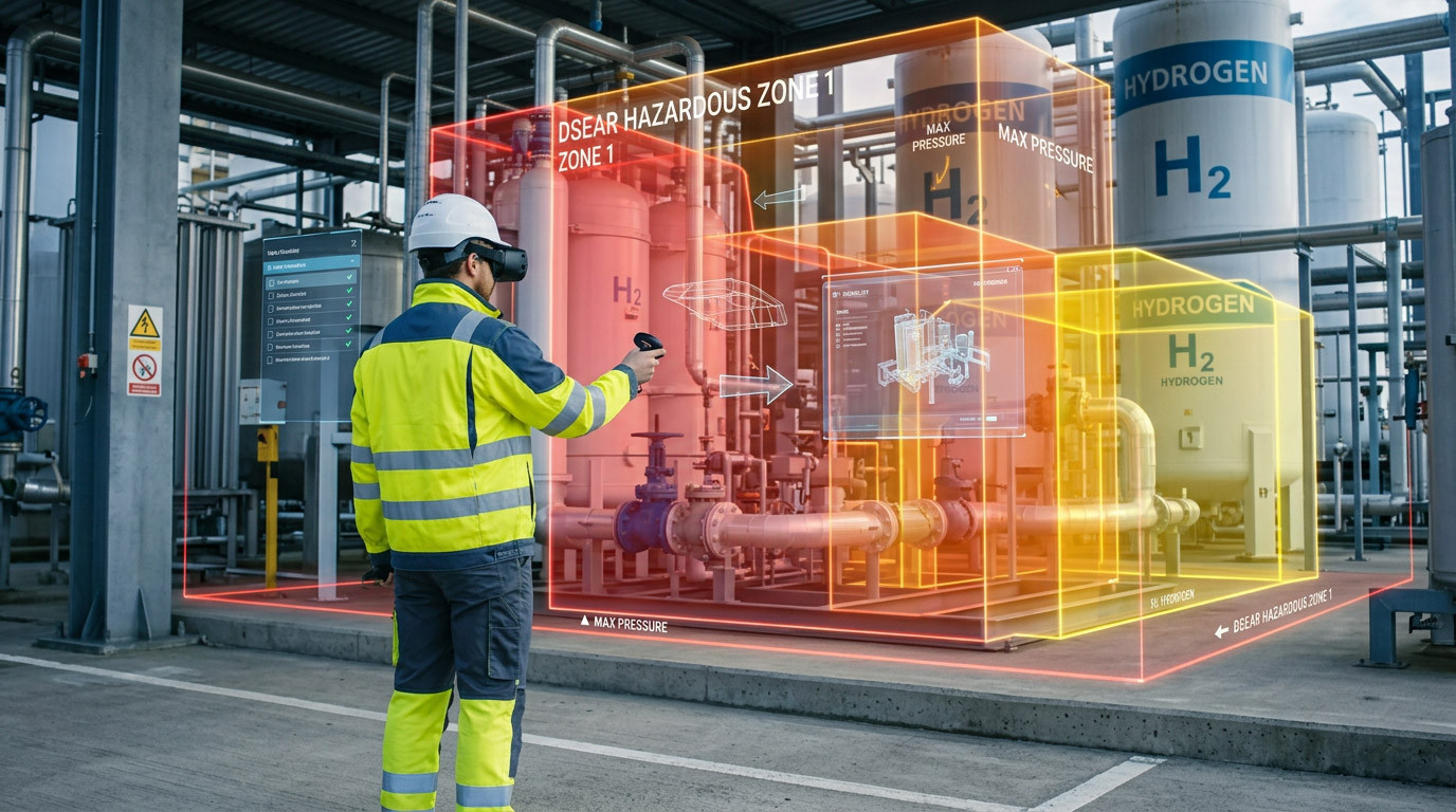 VR Hazardous-Area Training for Hydrogen Facilities: Making DSEAR Procedures Easier to Understand