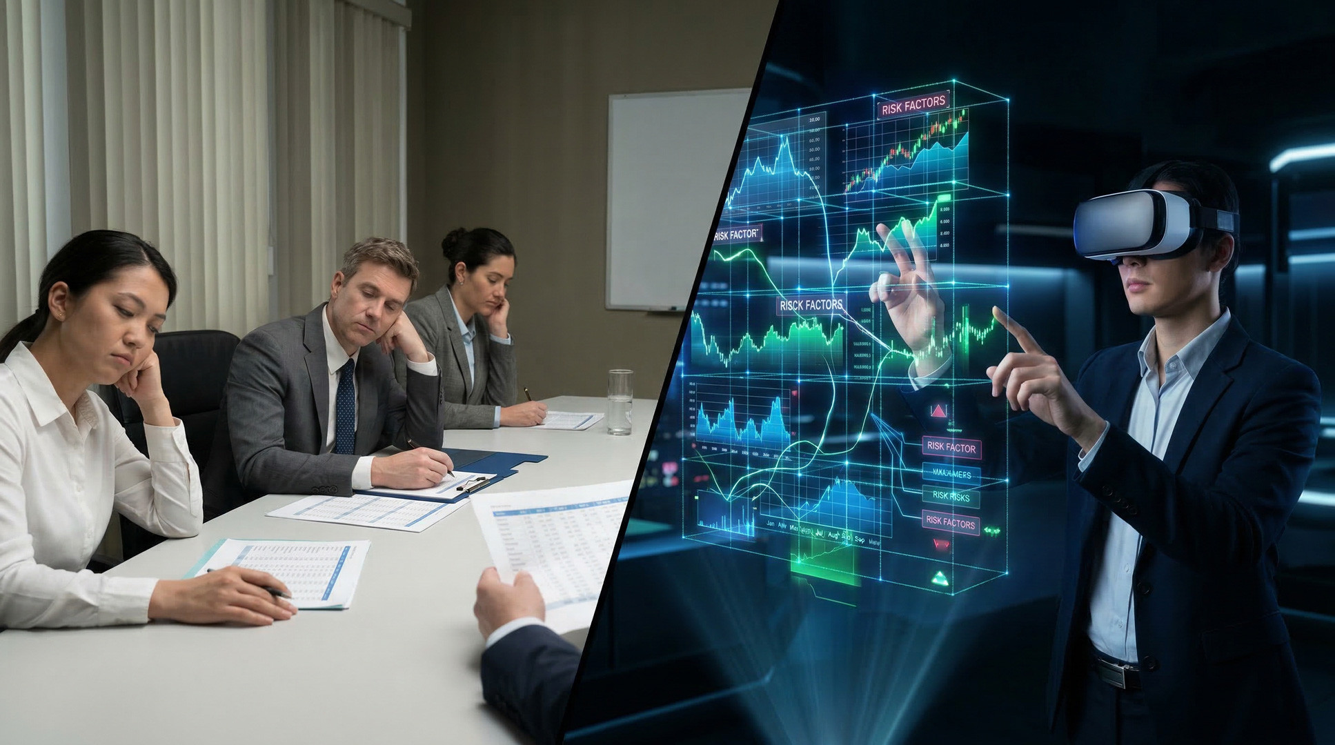 How Virtual Reality Could Help Finance Make Complex Conversations More Visual and Engaging