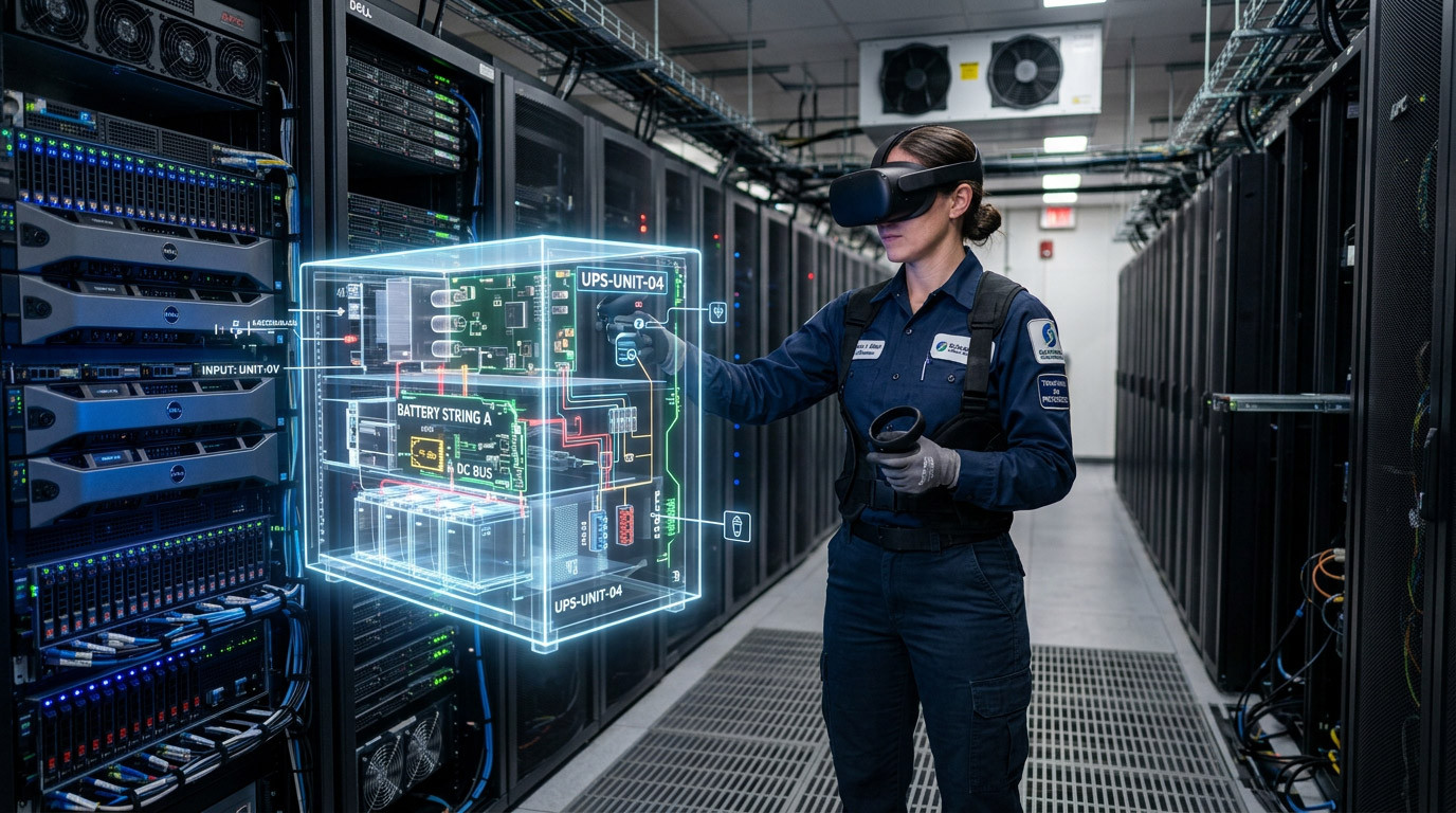 VR Training for Data Centre UPS Systems: Reducing Risk During Critical Power Procedures