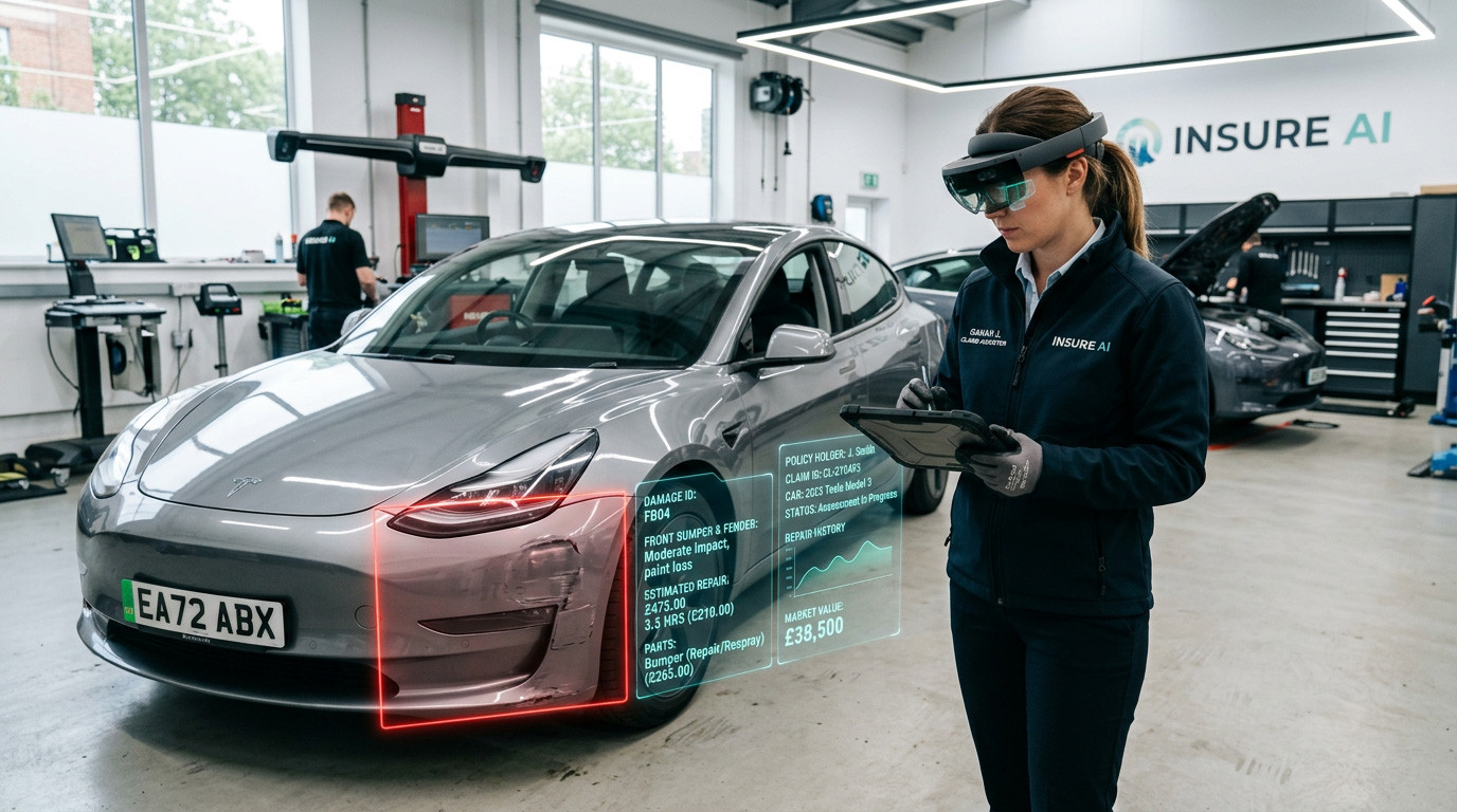 How Augmented Reality Could Help Insurance Improve Claims, Training and Customer Experience