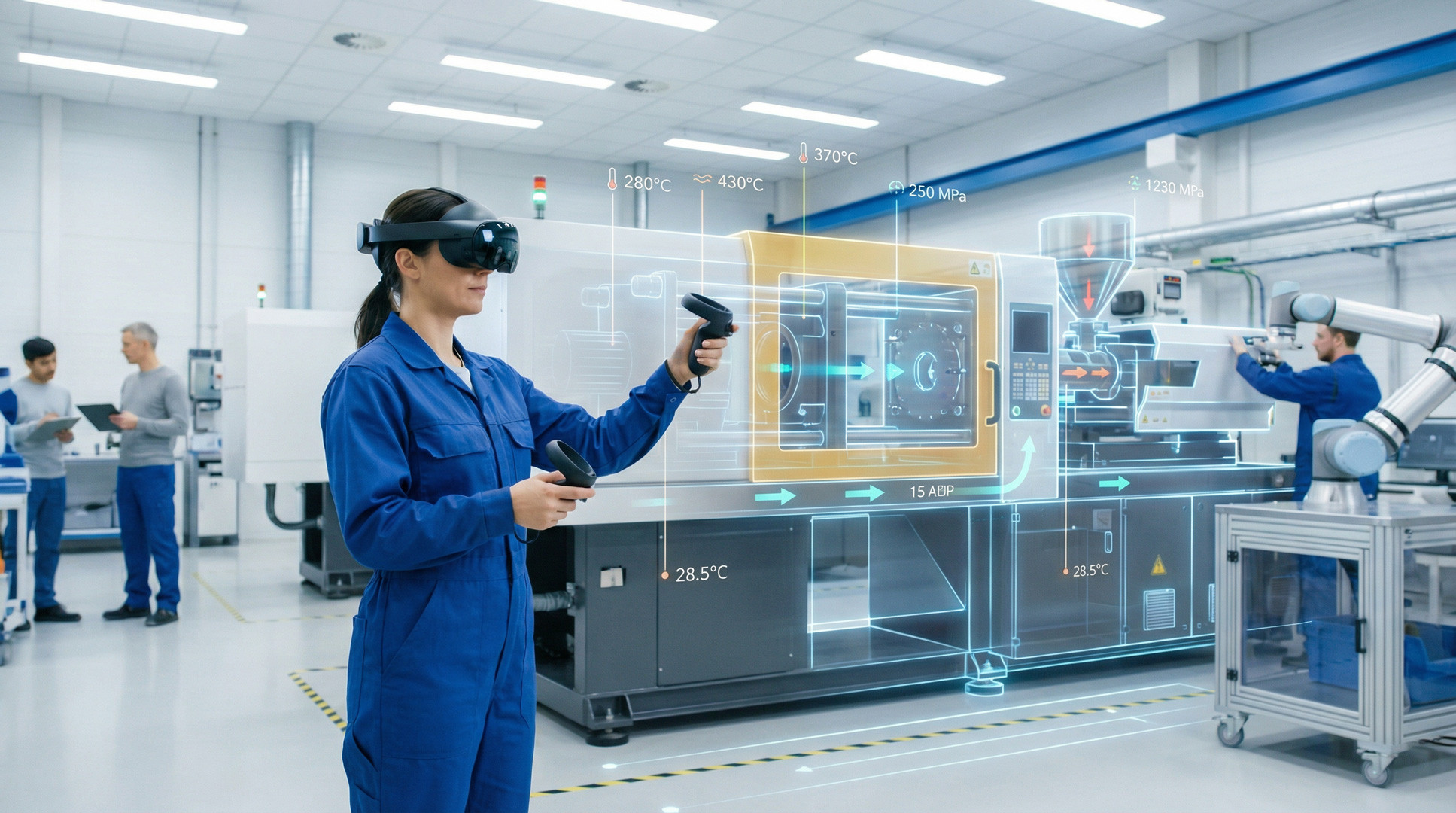 VR SOP Training for Precision Injection Moulding