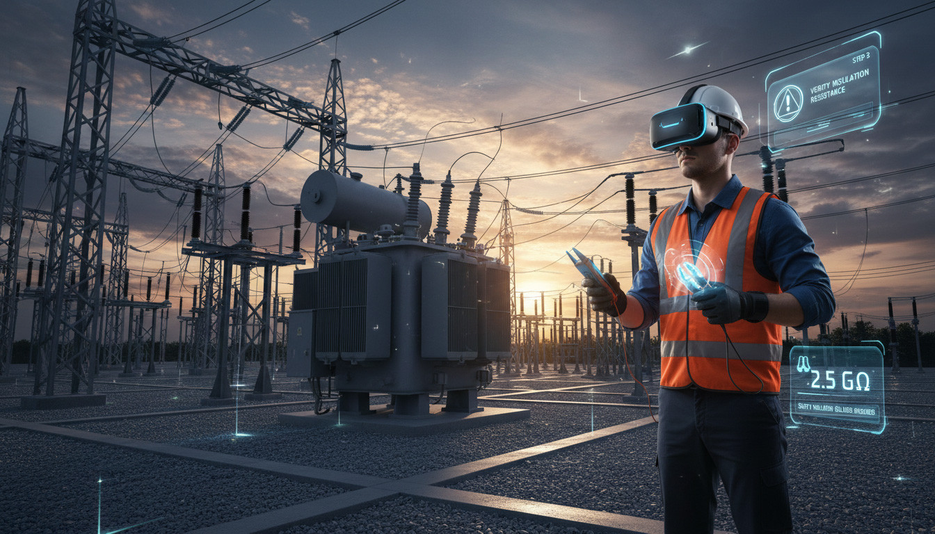 VR SOP Training for HV Substation Build & Commissioning