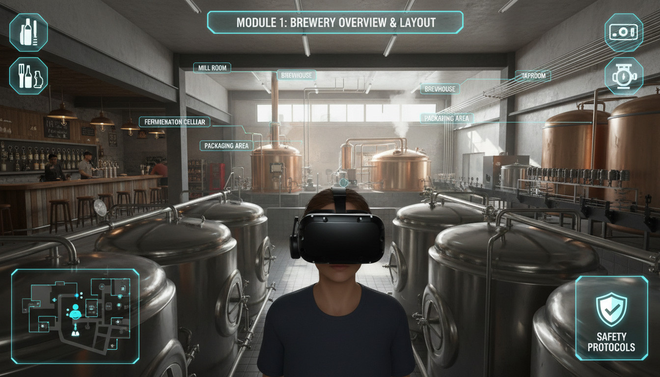 VR SOP Training for Microbreweries & Taprooms