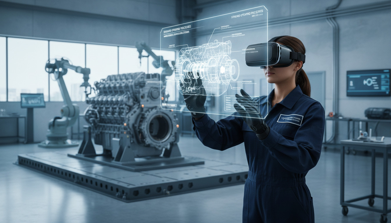 VR SOP Training for Marine Engines & Propulsion Systems