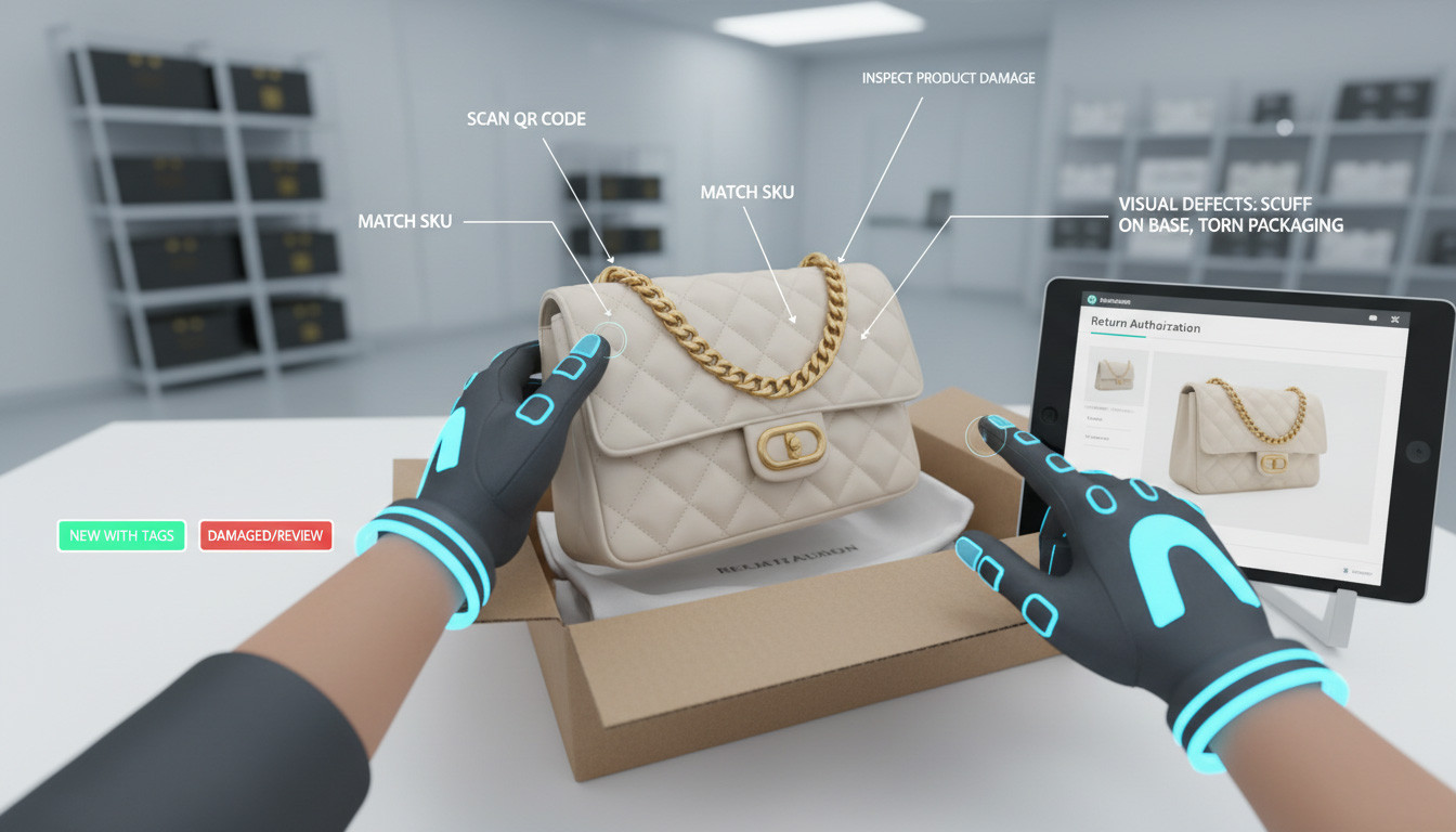 VR SOP Training for Luxury Fashion Returns & Recommerce