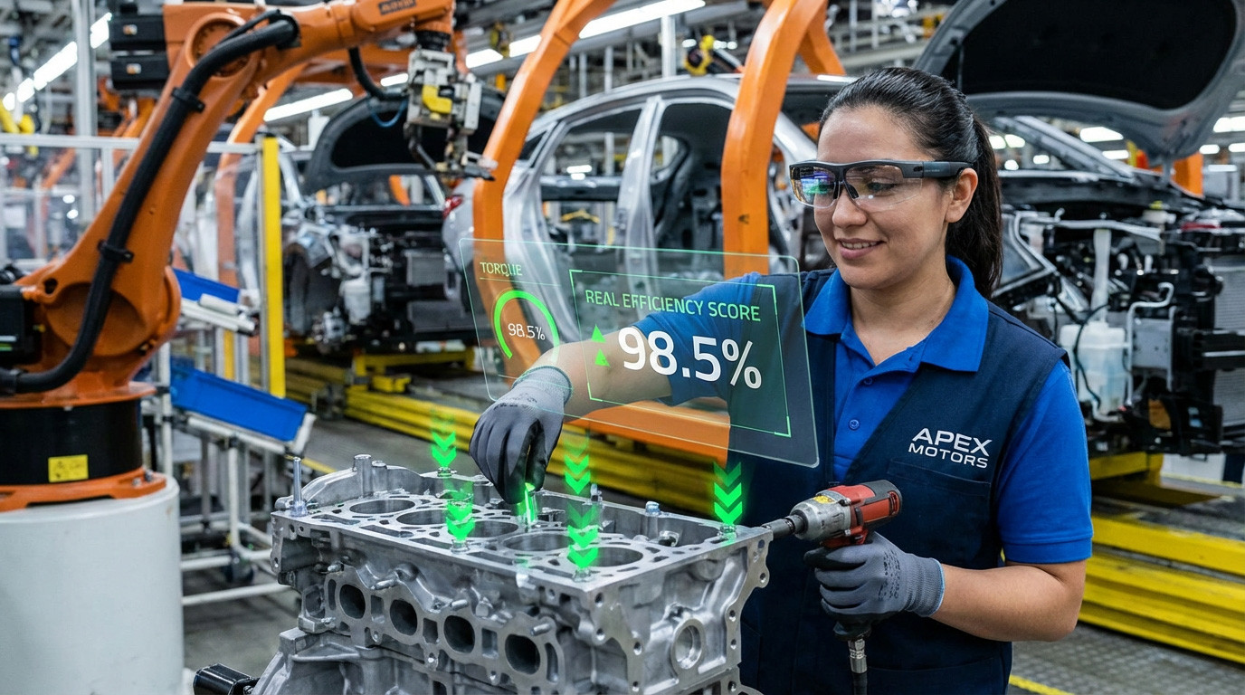 Real-Time Performance Feedback AR: Enhancing Workplace Productivity and Skill Development