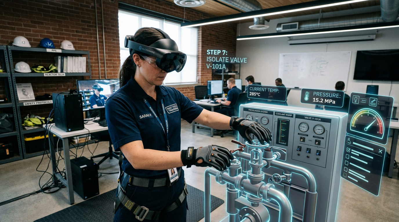 VR Training for Nuclear Facilities: Rehearsing Radiological Work Before Entering the Controlled Area