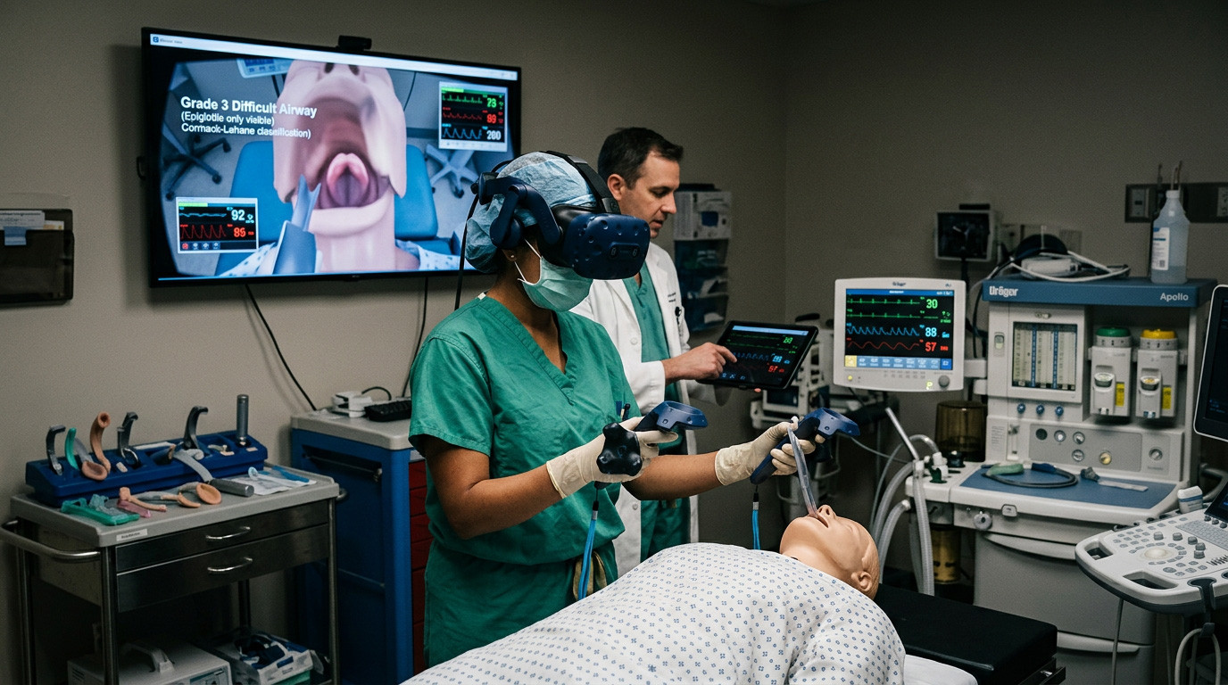 Anaesthesiology Training: Difficult Airway, Regional Blocks, and Perioperative Complication Response