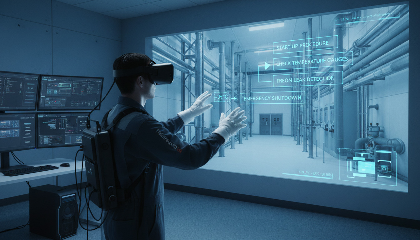 VR SOP Training for Cold Storage & Refrigeration Engineering