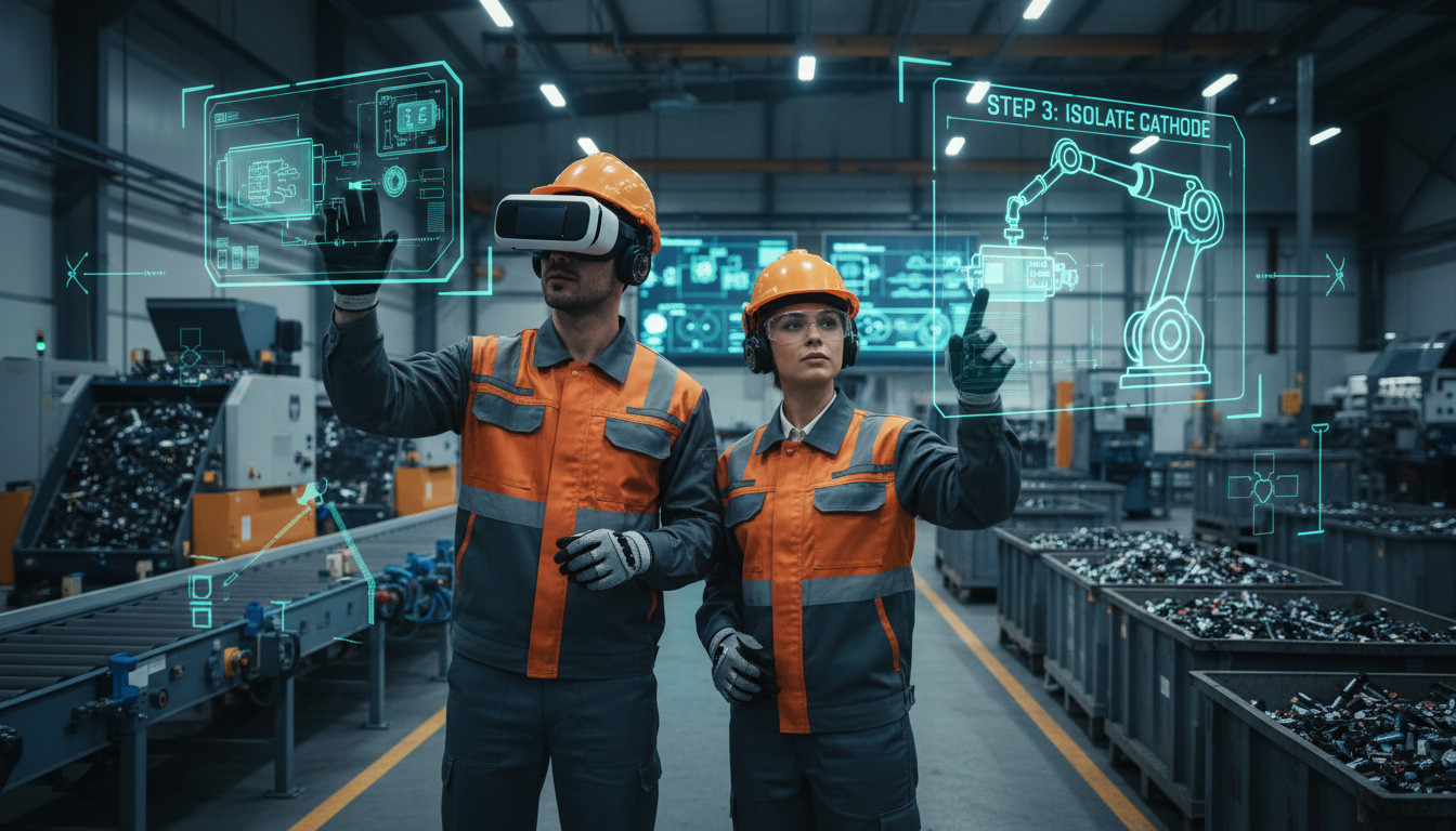 VR SOP Training for Lithium-Ion Battery Recycling