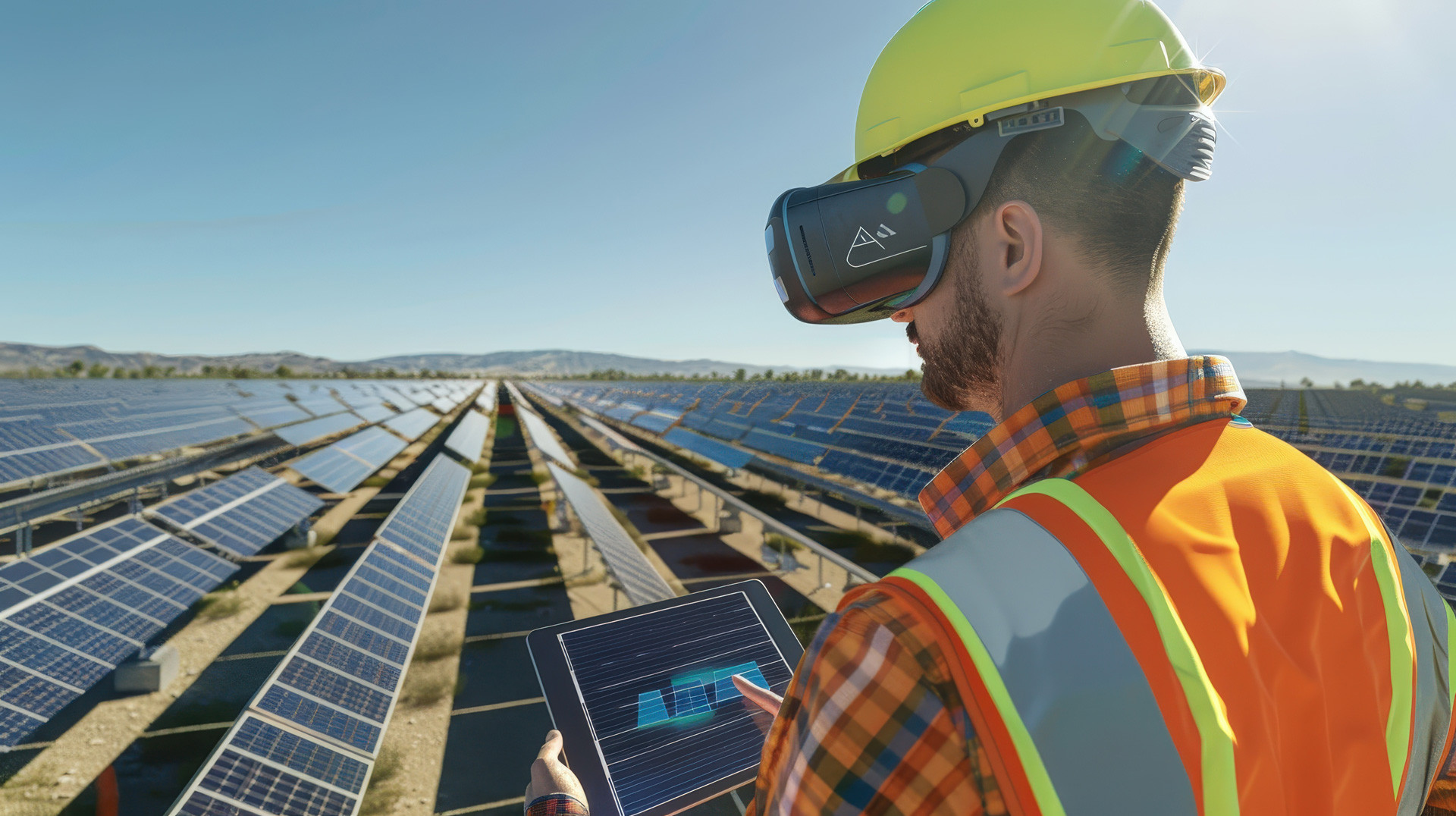 VR SOP Training for Utility-Scale Solar Farm Build & O&M
