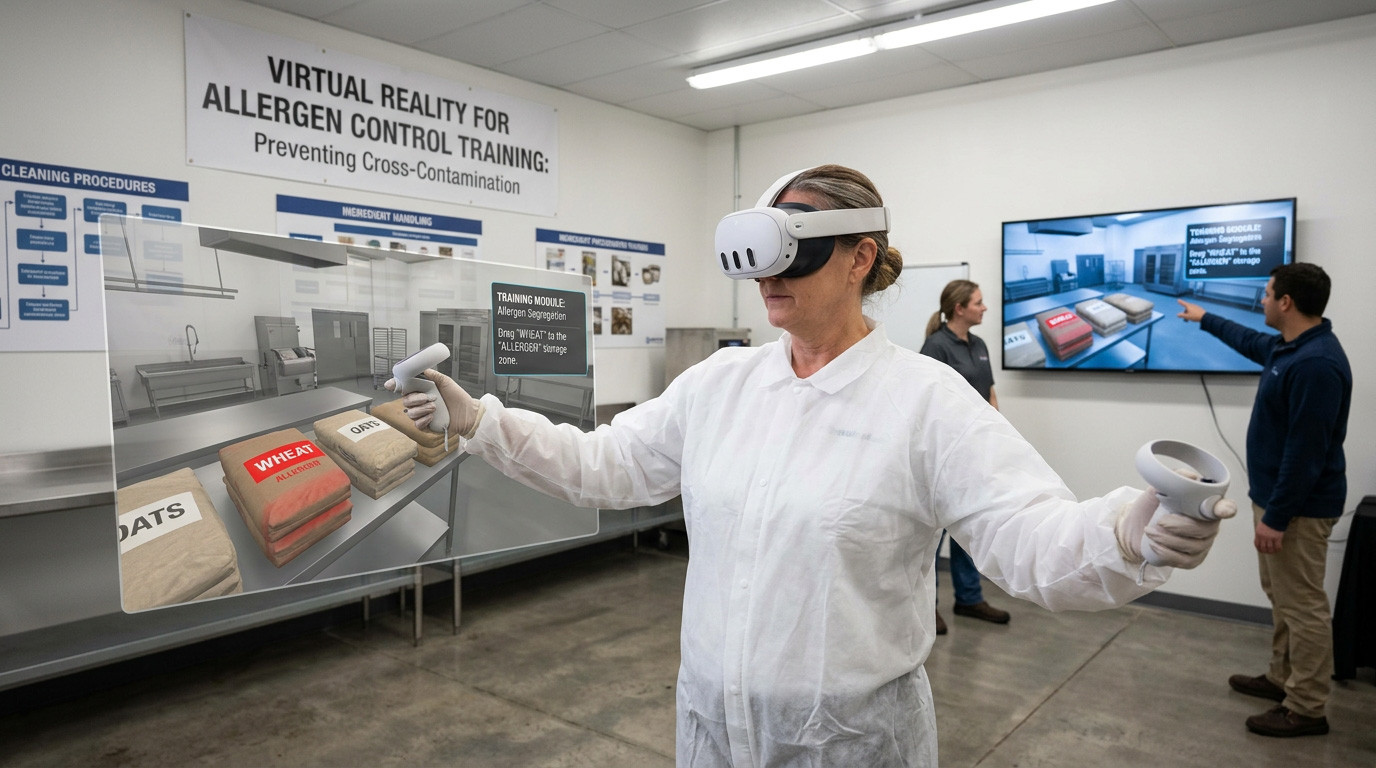 Virtual Reality for Allergen Control: Training Teams to Prevent Cross-Contamination