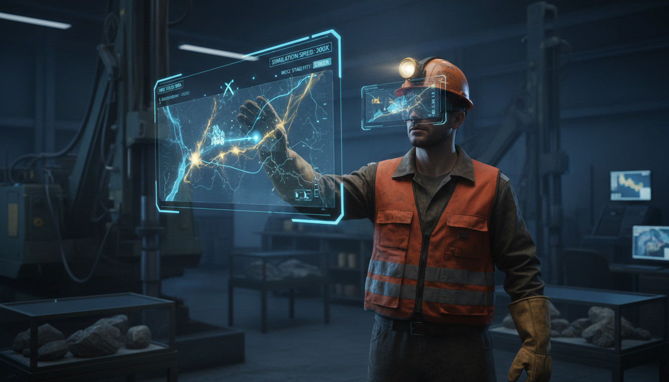 Resource Extraction Simulations in AR: Revolutionising Operations and Training