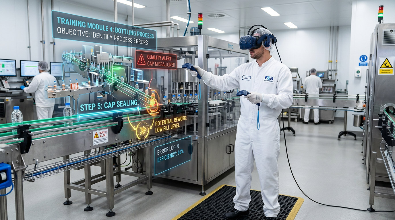 Reducing Waste and Rework with Immersive Production-Line Training