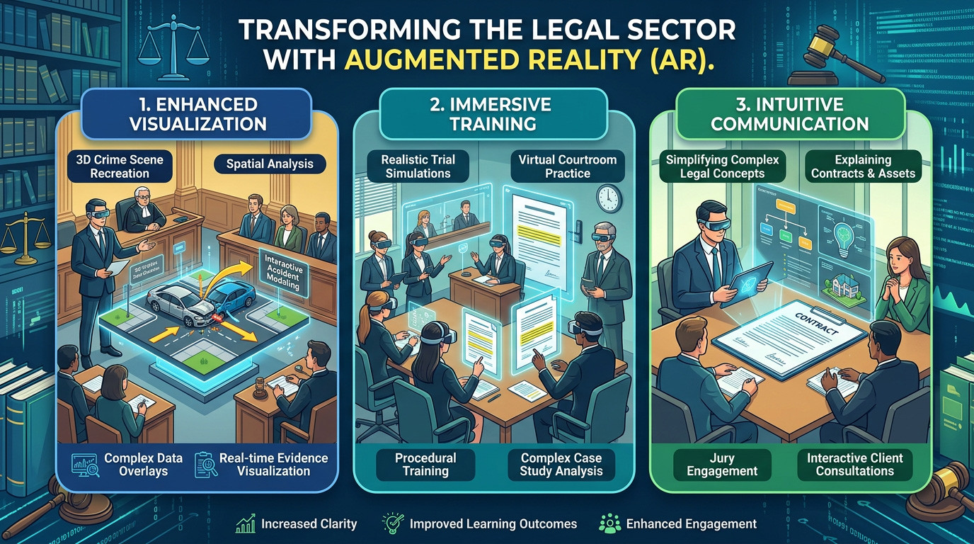 How Augmented Reality Could Support the Legal Sector Through Better Visualisation, Training and Client Communication