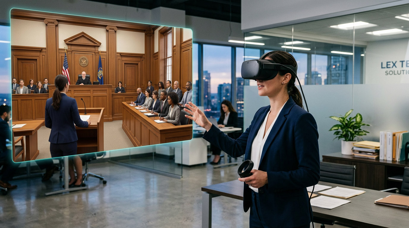 How Virtual Reality Could Help Legal Professionals Practise Courtroom Confidence