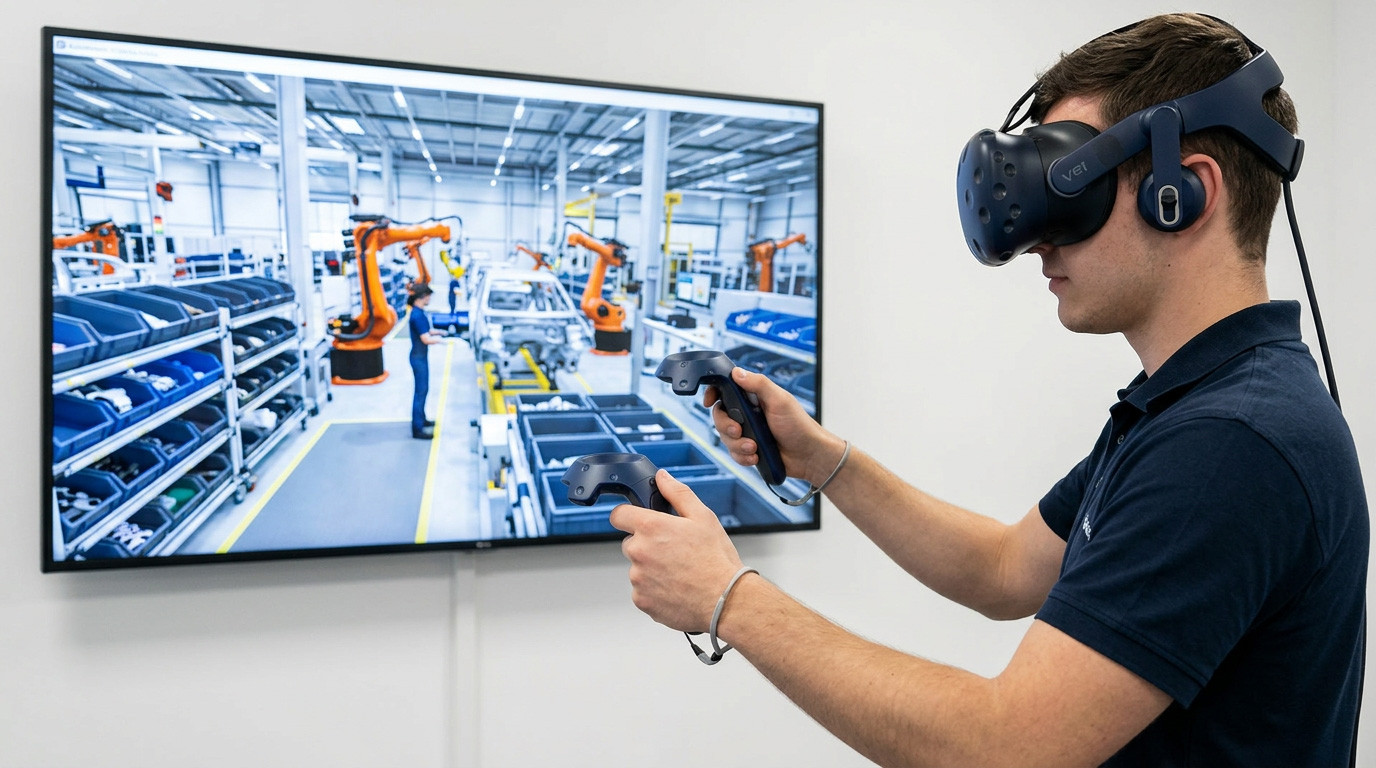 Supply Chain and Logistics Coordination: VR Training for Automotive Manufacturing Plants