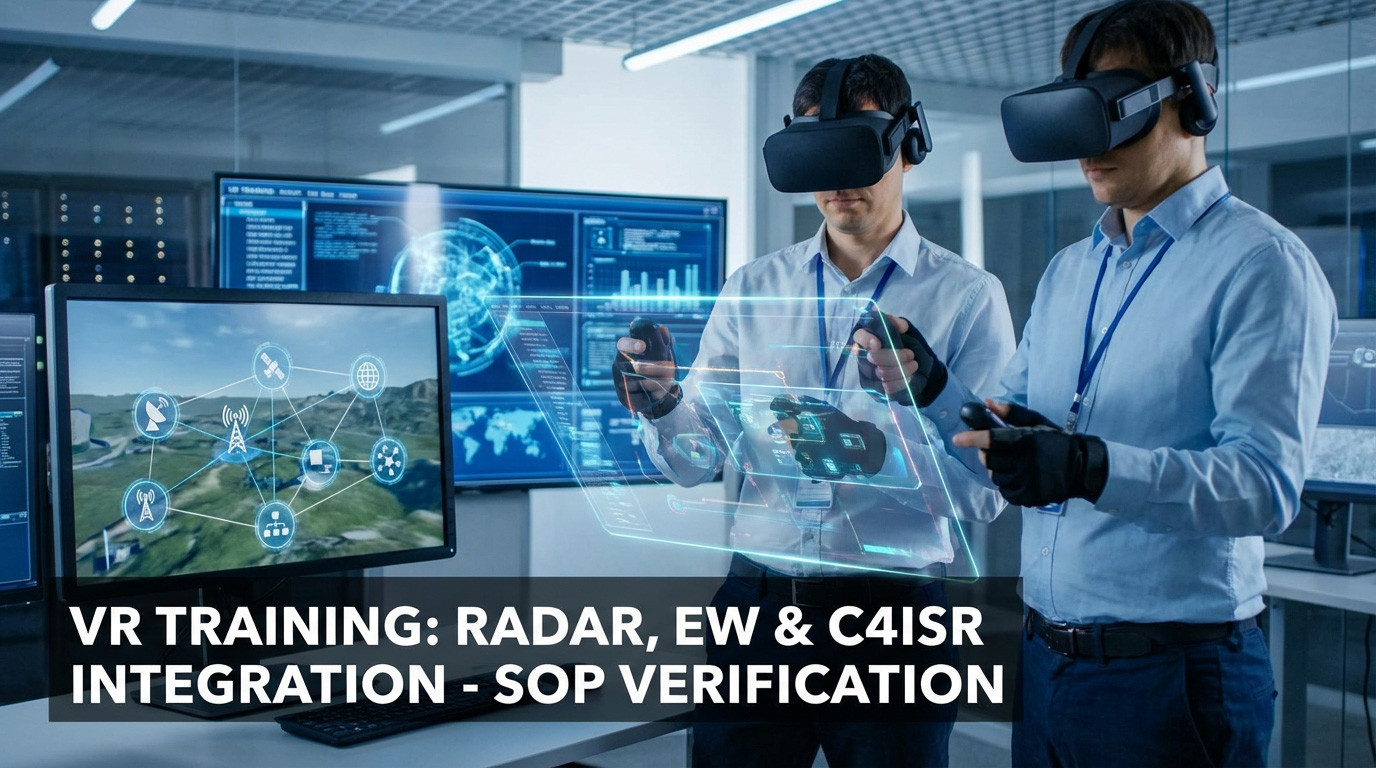 VR SOP Training for Radar, EW & C4ISR Integration